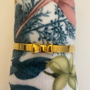 Kate Spade Gold Mini Bow Bangle